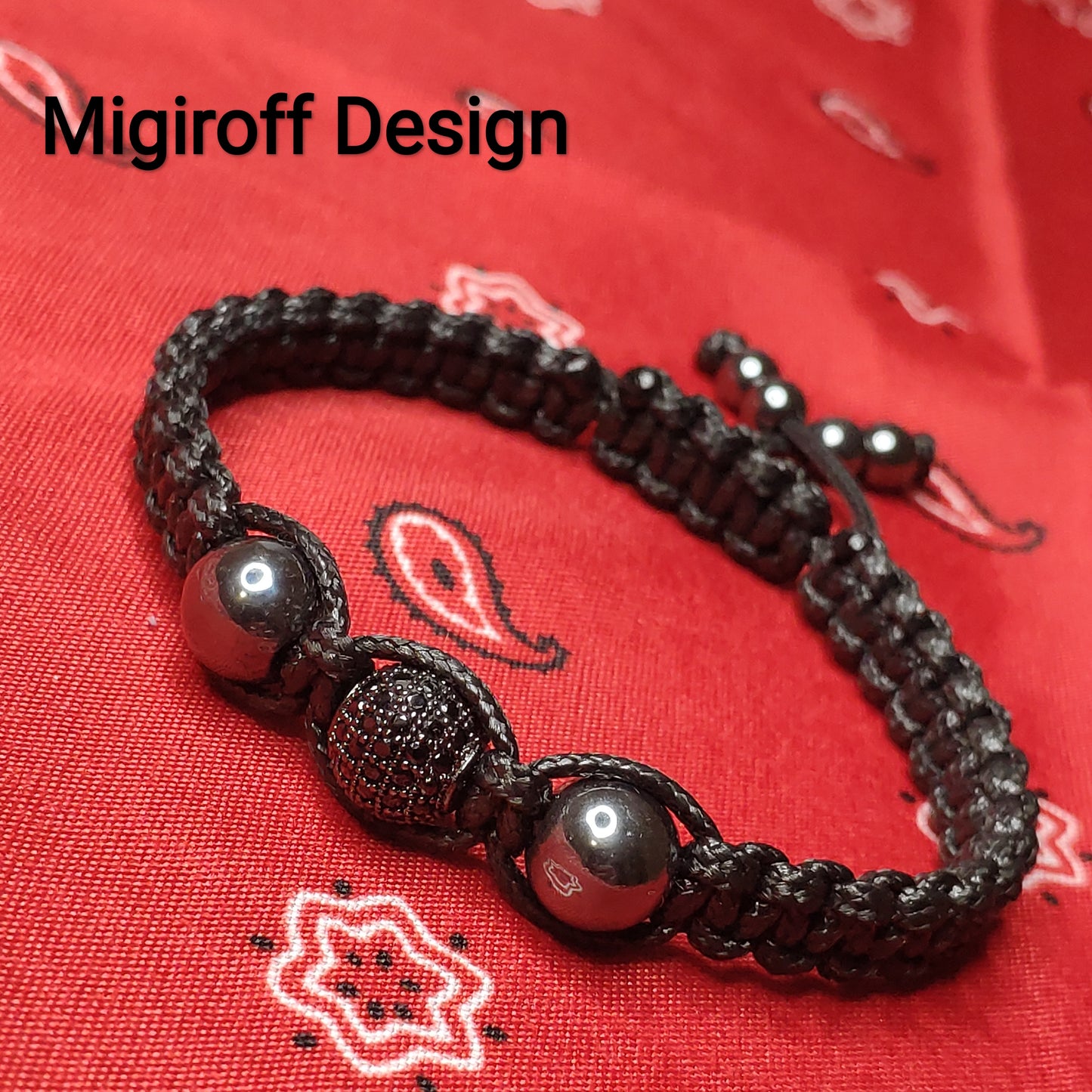 Macrame Bracelet Shamballa