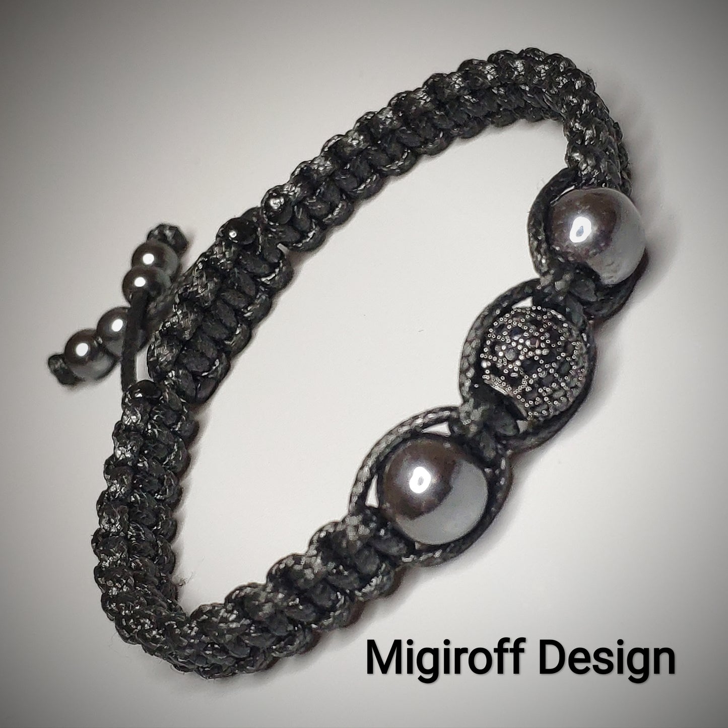 Macrame Bracelet Shamballa