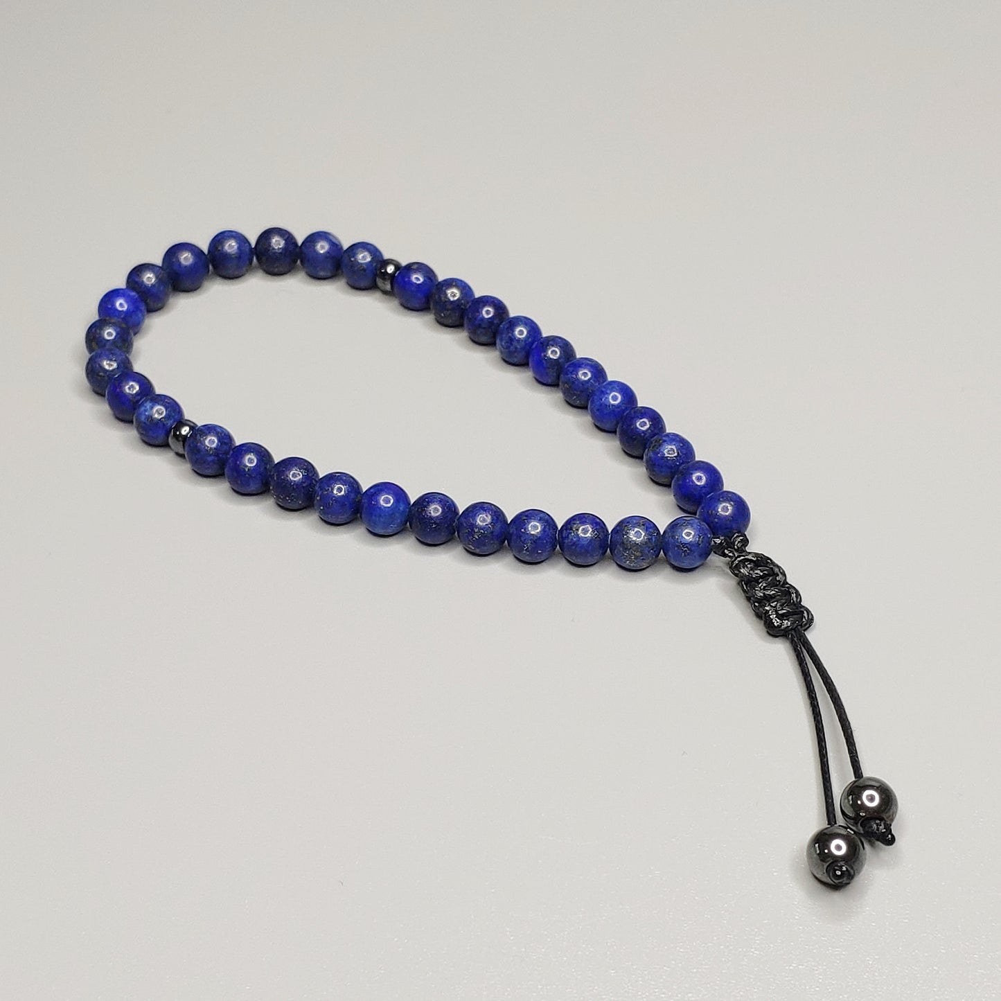 Lapis Lazuli 33 Beads Bracelet