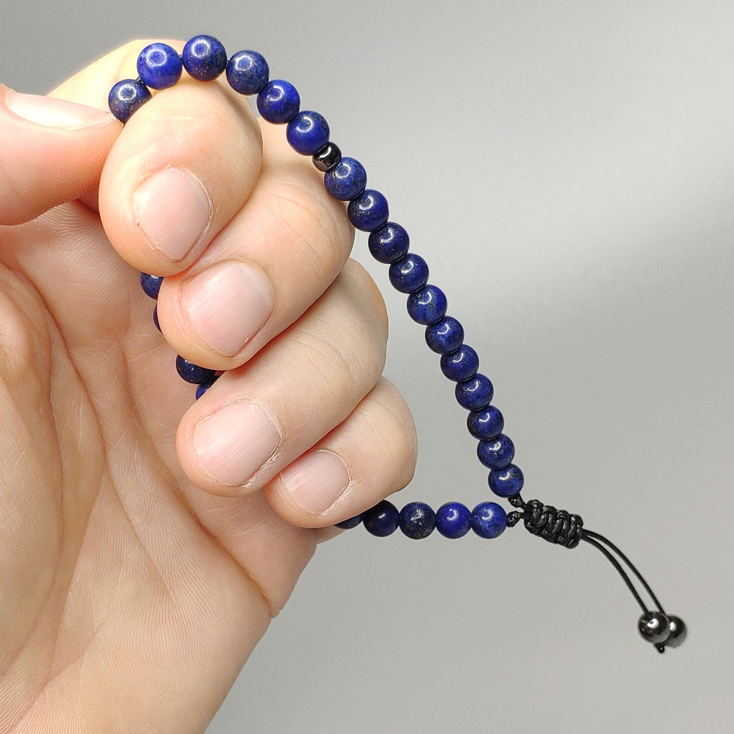 Lapis Lazuli 33 Beads Bracelet